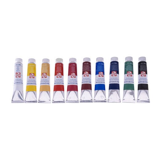 Talens Gouache Extra Fine basic set | 10 x 20 ml tubes