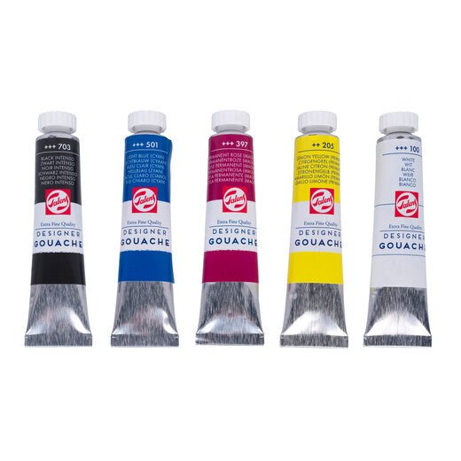 Talens Gouache Extra Fine mixing set | 5 x 20 ml tubes