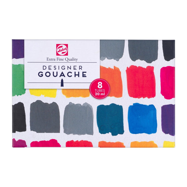 Talens Gouache Extra Fine mixing set | 8 x 20 ml tubes