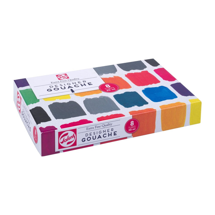 Talens Gouache Extra Fine mixing set | 8 x 20 ml tubes