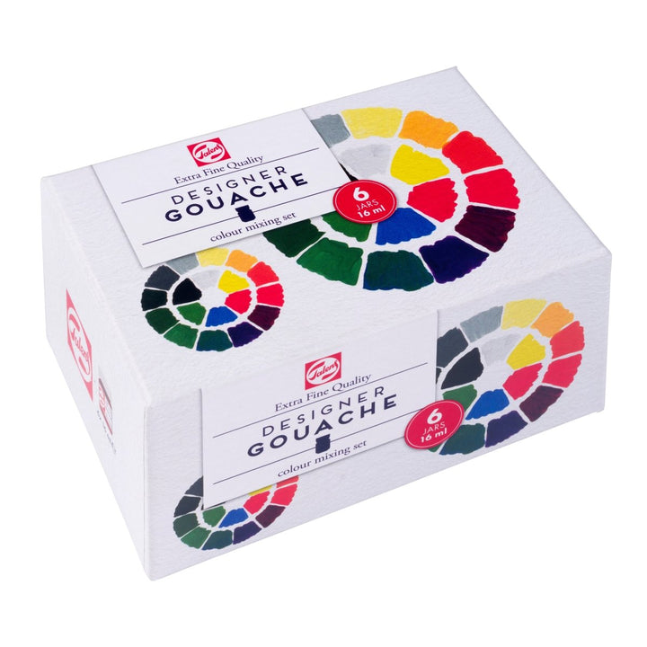 Talens Gouache Extra Fine primary set | 6 x 16 ml bottles