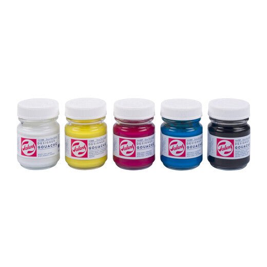 Talens Gouache Extra Fine set | 5 x 50 ml bottles