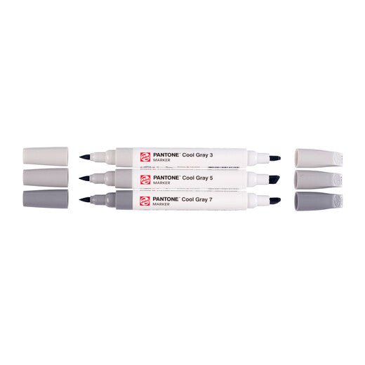 Talens | Pantone marker set 3x Cool Gray