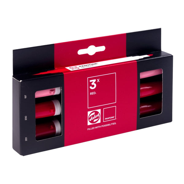 Talens | Pantone marker set 3x Red