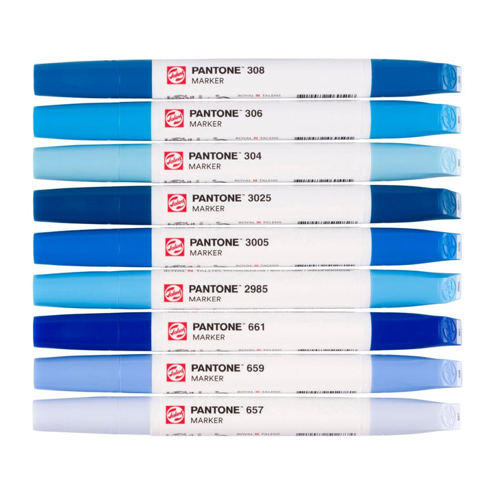 Talens | Pantone marker set 9x Blue