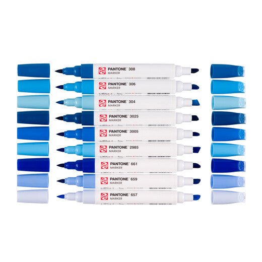 Talens | Pantone marker set 9x Blue