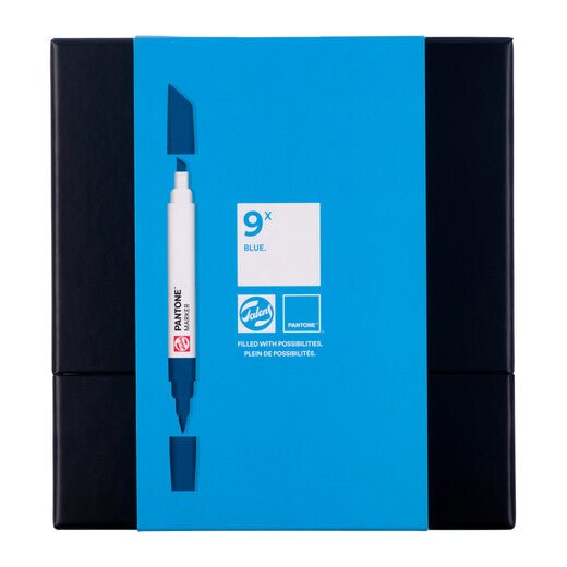 Talens | Pantone marker set 9x Blue