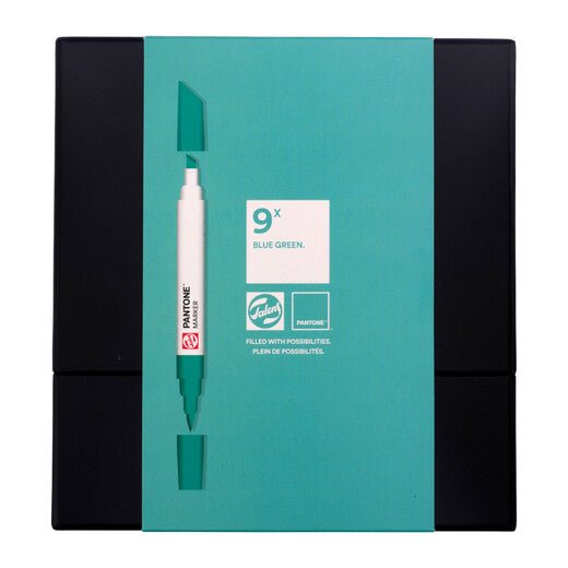 Talens | Pantone marker set 9x Blue Green