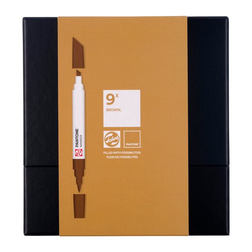 Talens | Pantone marker set 9x Brown