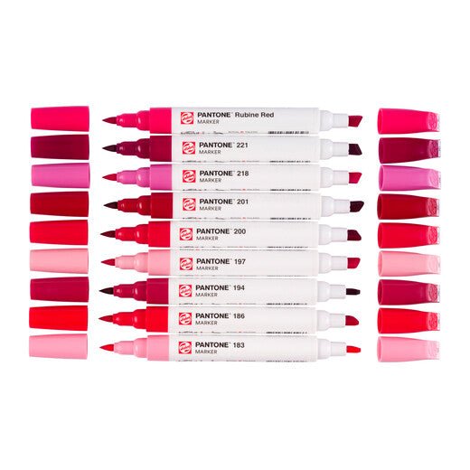 Talens | Pantone marker set 9x Cool Red