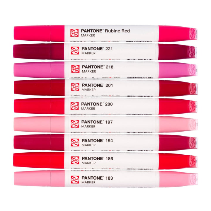 Talens | Pantone marker set 9x Cool Red