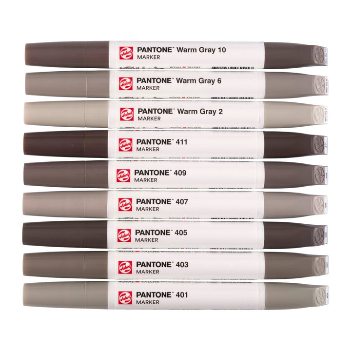 Talens | Pantone marker set 9x Warm Gray