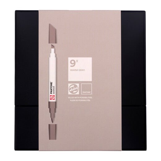 Talens | Pantone marker set 9x Warm Gray