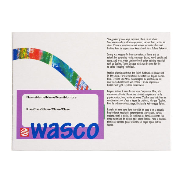 Talens Wasco wax crayons set | 12 colours