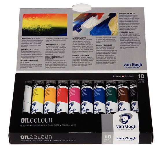 Van Gogh Oil colour basic set | 10 x 20 ml