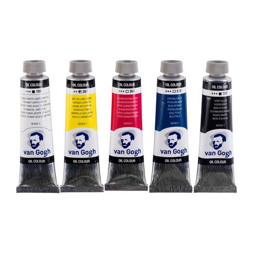 Van Gogh Oil colour primary mixing set | 5 x 40 ml