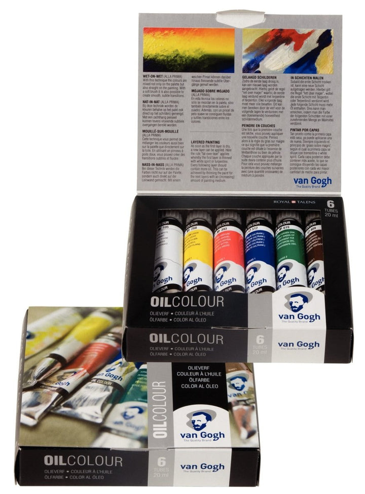 Van Gogh Oil colour starter set | 6 x 20 ml