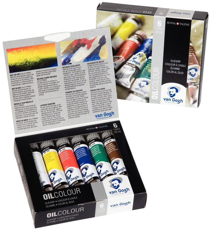 Van Gogh Oil colour starter set | 6 x 20 ml