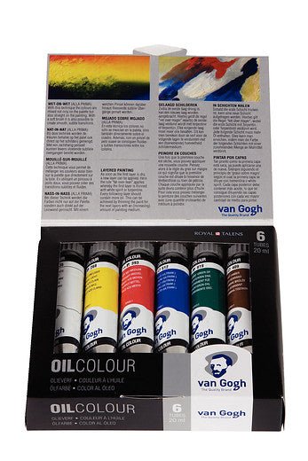 Van Gogh Oil colour starter set | 6 x 20 ml