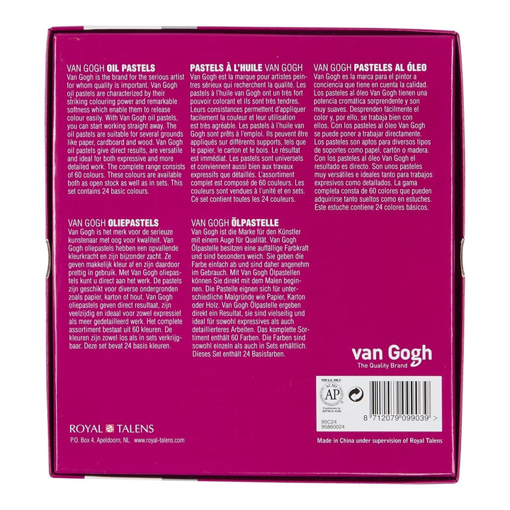 Van Gogh Oil pastel basic set | 24 colours