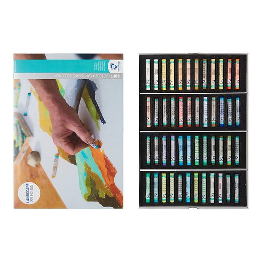 Van Gogh Soft pastel landscape selection set | 48 colours