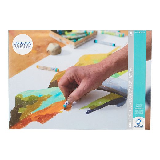 Van Gogh Soft pastel landscape selection set | 48 colours