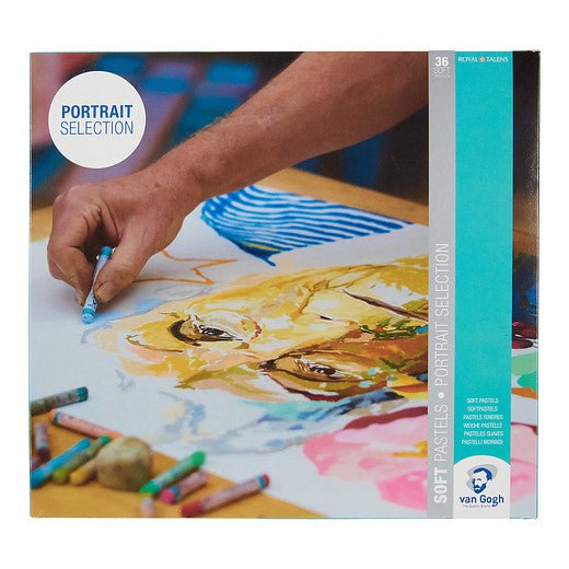 Van Gogh Soft pastel portrait selection set | 36 colours