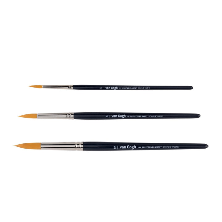 Van Gogh Watercolour brush set | series 191 no. 4 - 8 - 12