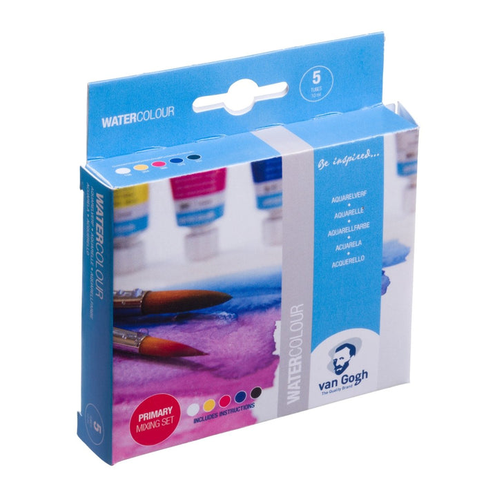 Van Gogh Watercolour primary mixing set | 5 x 10 ml tubes