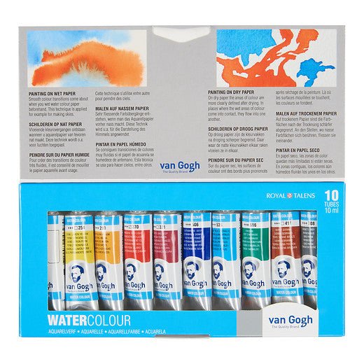 Van Gogh Watercolour set | 10 x 10 ml tubes